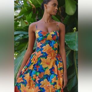 Farm Rio - Sleeveless Maxi Dress